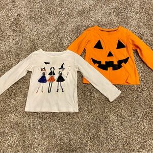 Pumpkin and Witch Shirts